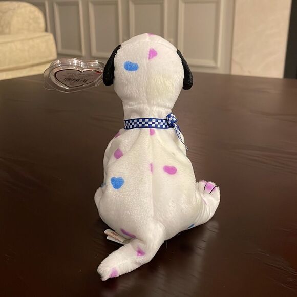 Dizzy the Dog 2001 Ty Beanie Baby in Mint Condition with ear and Tush tags - Picture 3 of 6